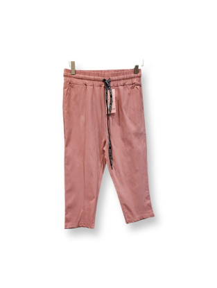 Pantalón cord negr ROSA