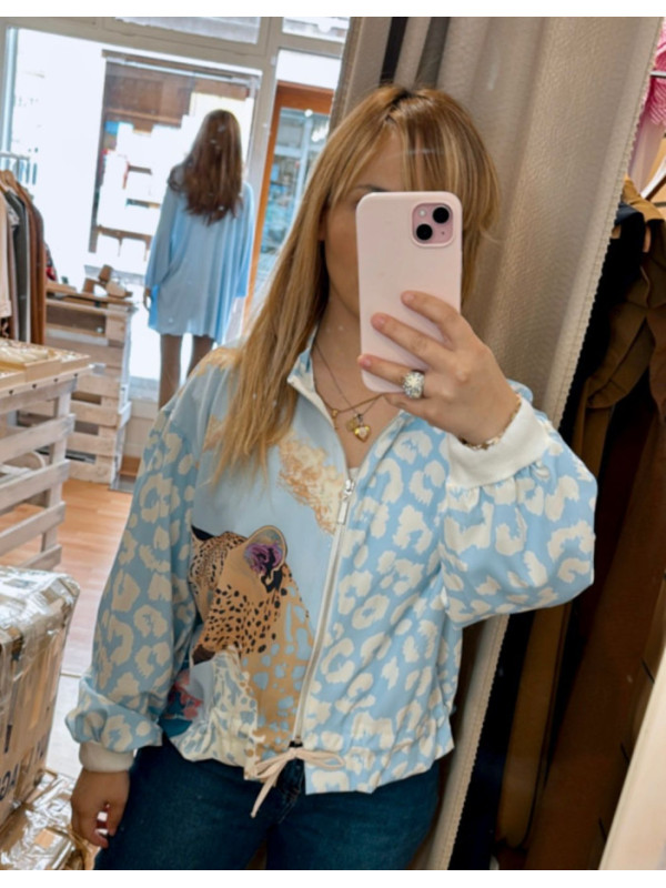 BOMBER LEOPARDO
