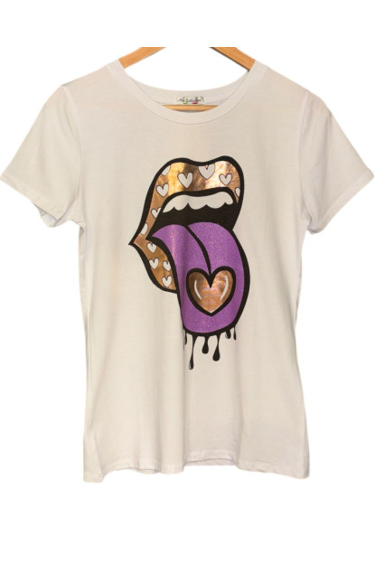 CAMISETA LENGUA