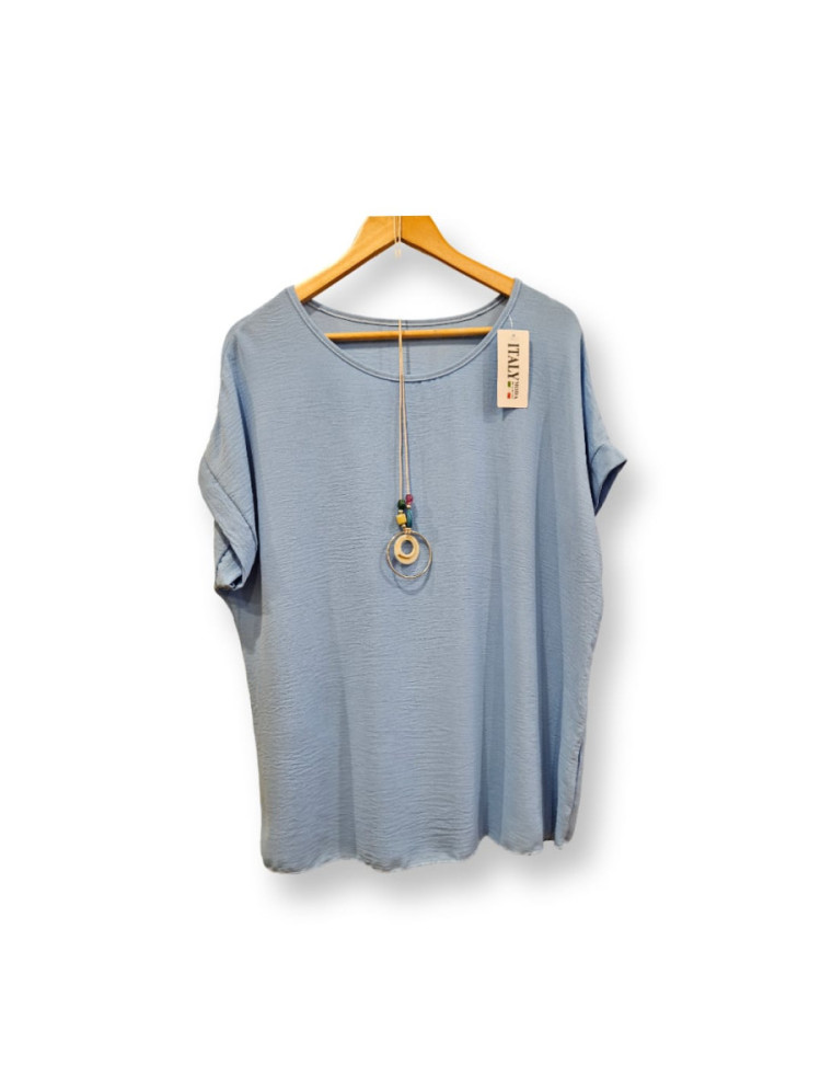 Blusa mujer t-grande colgante