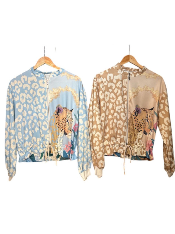 BOMBER LEOPARDO