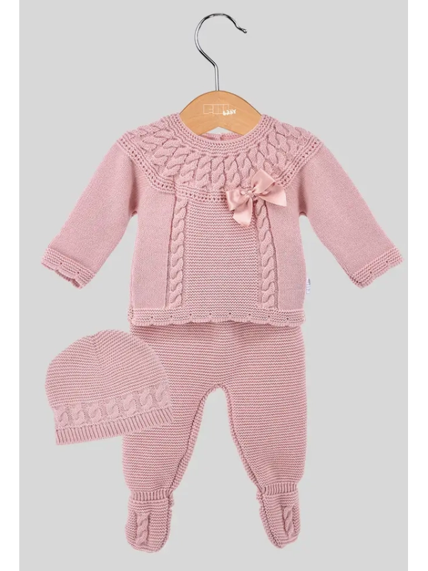 Conjunto 3 Piezas Malla c/ Lazo