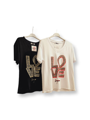 Camiseta LOVE LEOP