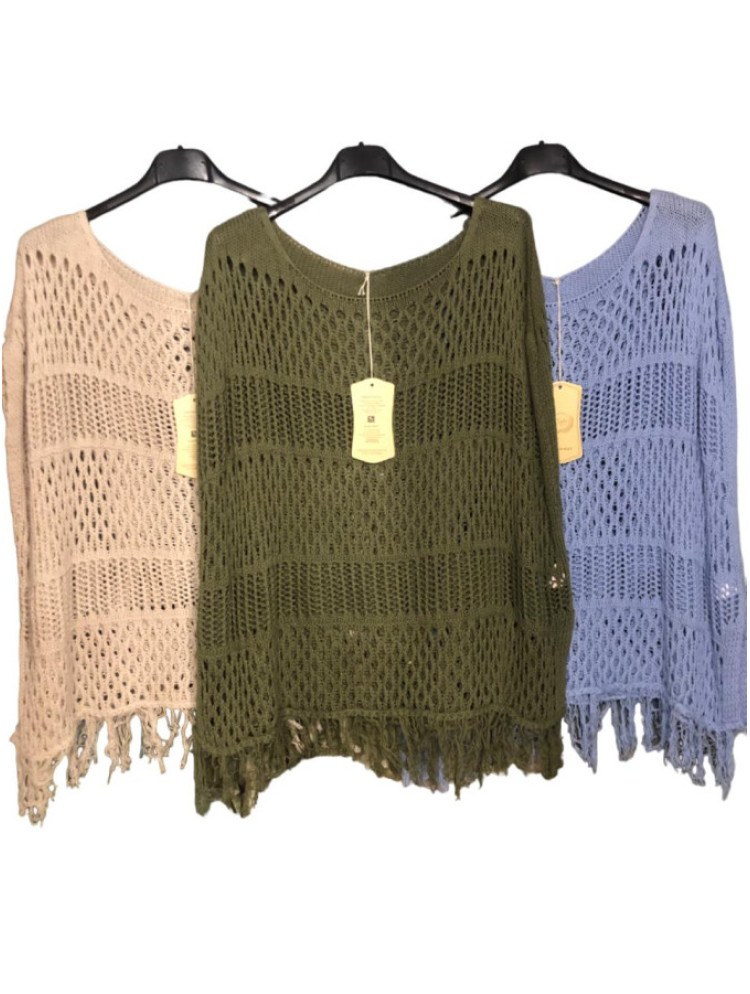 PONCHO SUETER CALADO