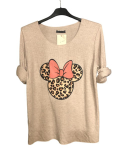 CAMISETA MANGA LARGA MINNIE