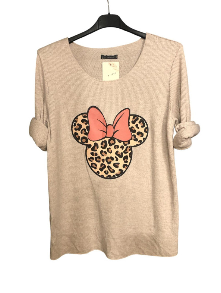 CAMISETA MANGA LARGA MINNIE