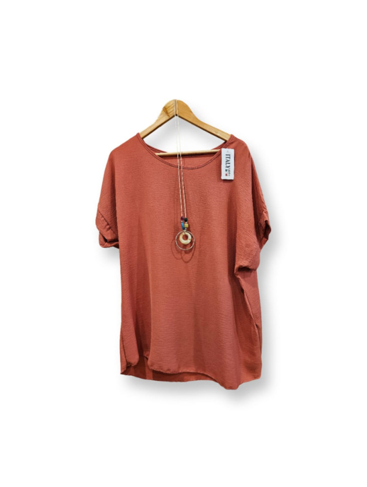 Blusa mujer t-grande colgante