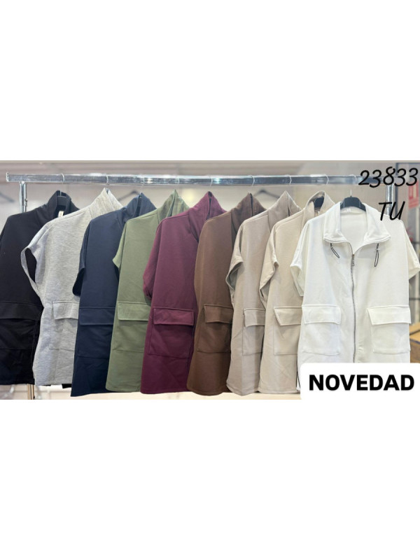 CHAQUETA BOLSILLOS