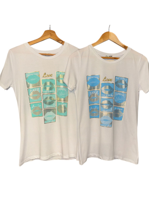 CAMISETA LABIOS