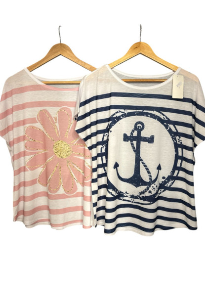 CAMISETA M CORTA RAYAS