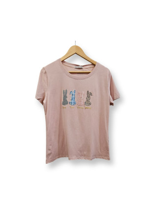 Camiseta conejitos ROSA