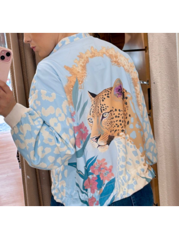 BOMBER LEOPARDO