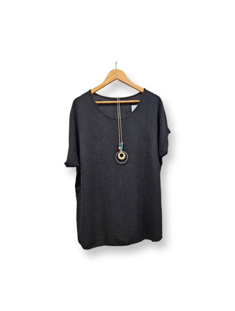 Blusa mujer t-grande colgante